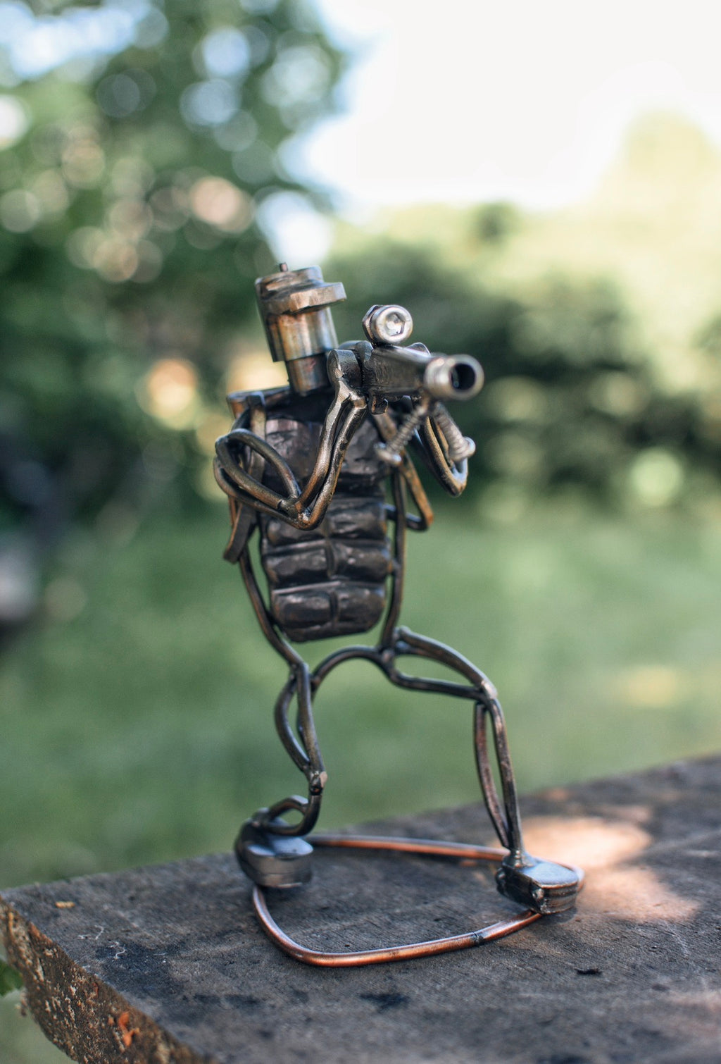 Scrap metal sniper