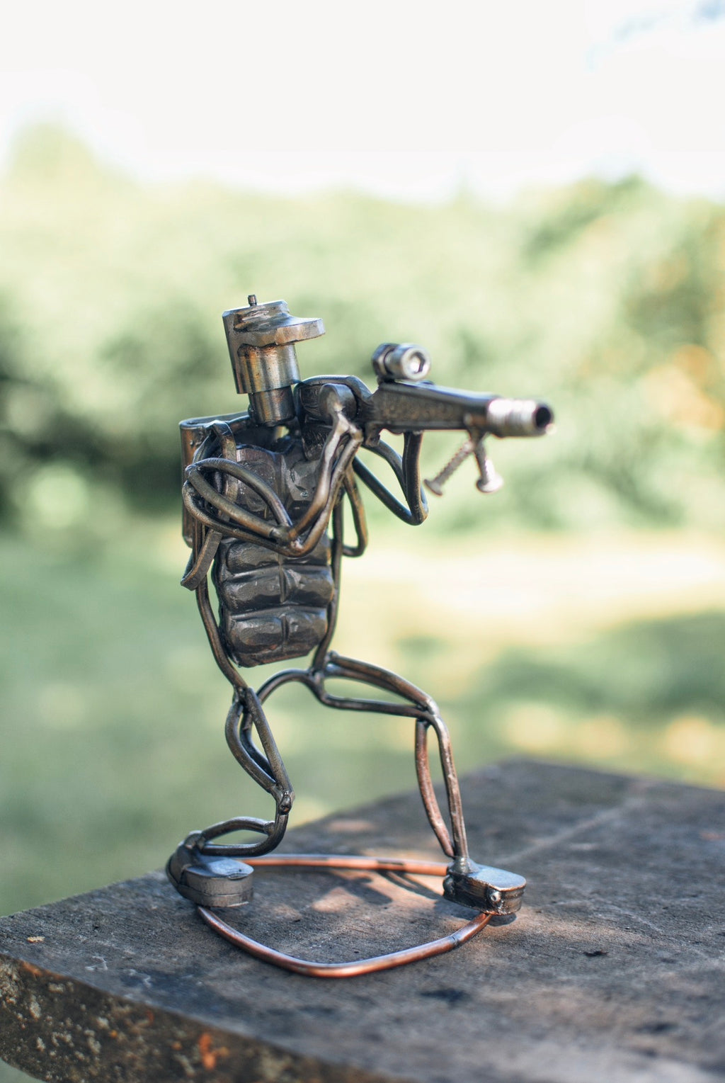 Scrap metal sniper